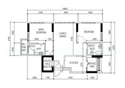 Blk 115A Alkaff Lakeview (Toa Payoh), HDB 3 Rooms #513273851